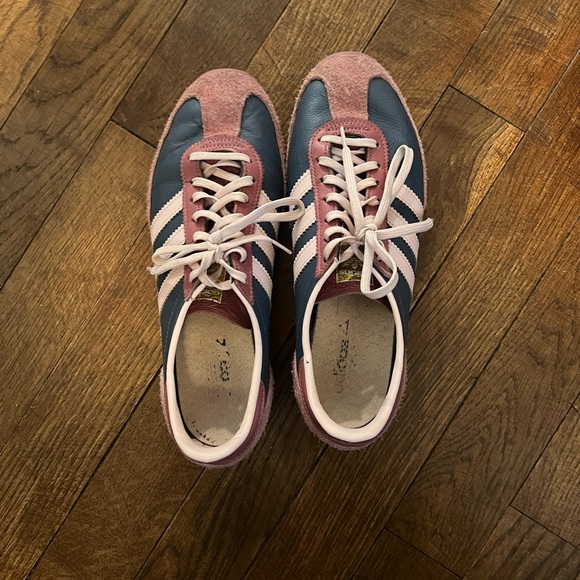 Adidas SL 72 OG Women's Pink and Navy Sneakers - 9.5 - Picture 2 of 5